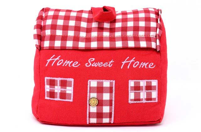 Stoff Deko Home Sweet Home