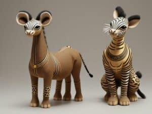 Afrika Deko-Tierfiguren