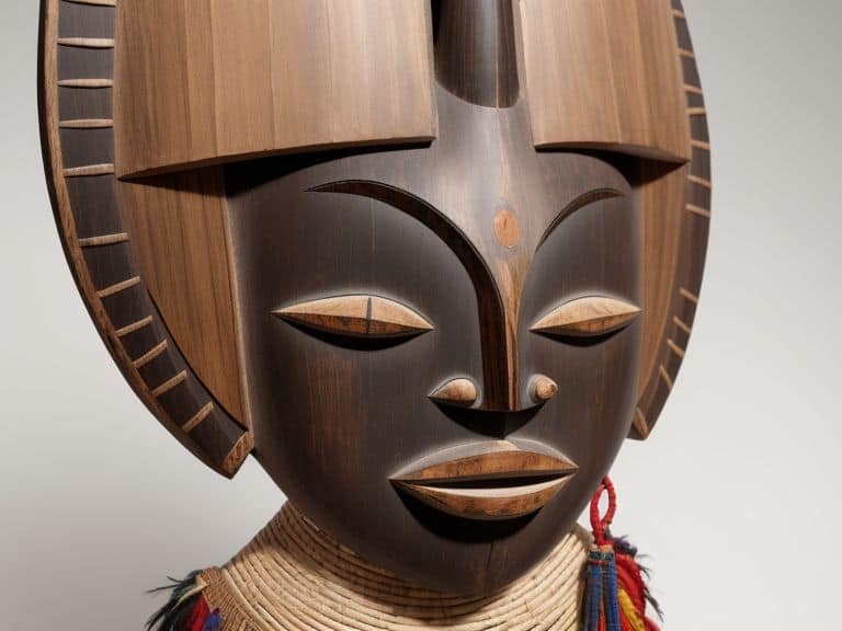 Afrika Holzmaske