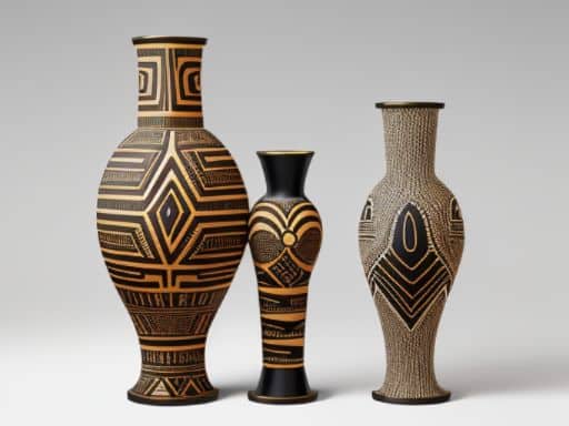 Afrikanische-Vasen