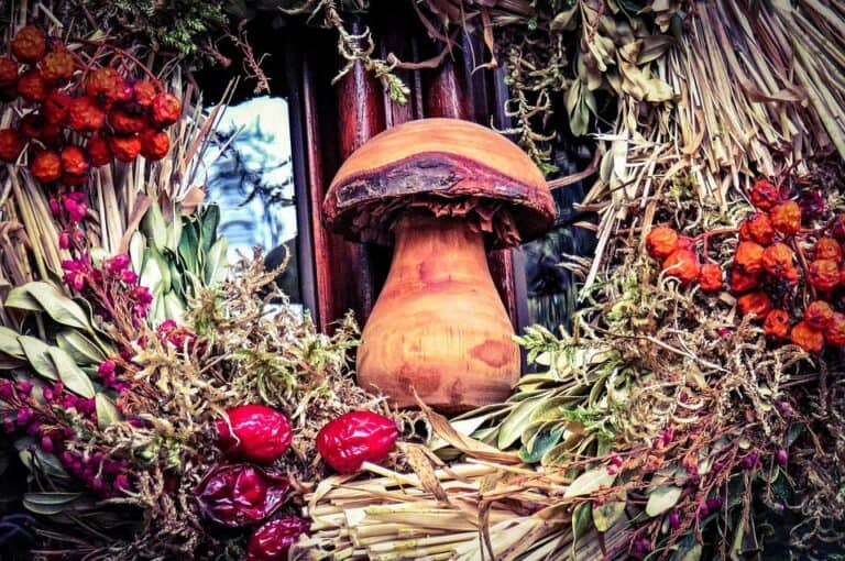 Herbstdeko Haustür 2024 ohDeko Wohndeko