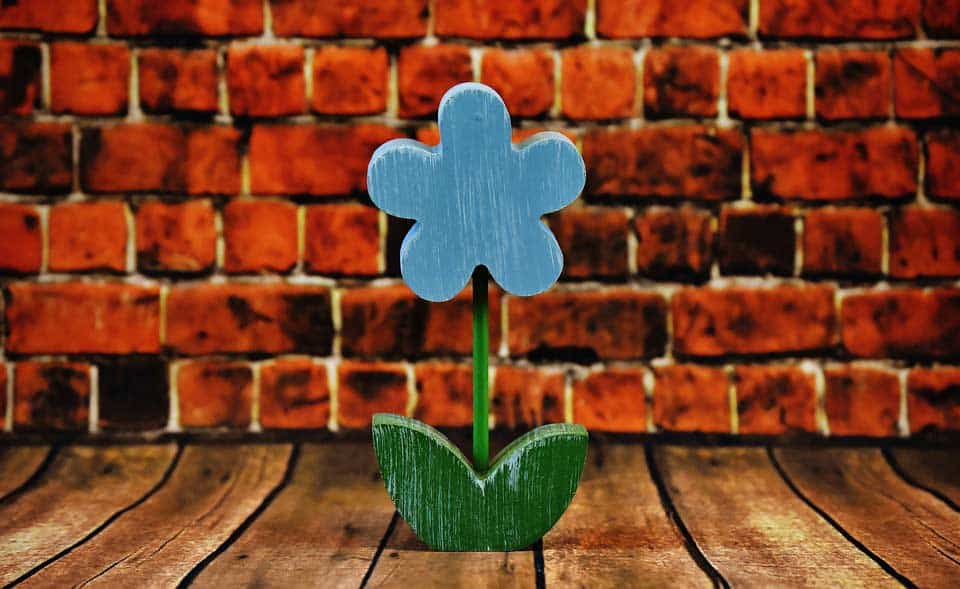 Eine Tulpe als Holzdeko selber machen - ist ein einfaches Projekt