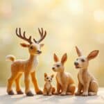 Heimische Deko Tierfiguren