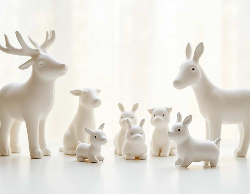Skandinavische Deko Tierfiguren