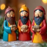 Drei heilige Könige Figuren