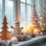 Weihnachtliche Fensterdeko