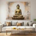 Buddha Leinwand