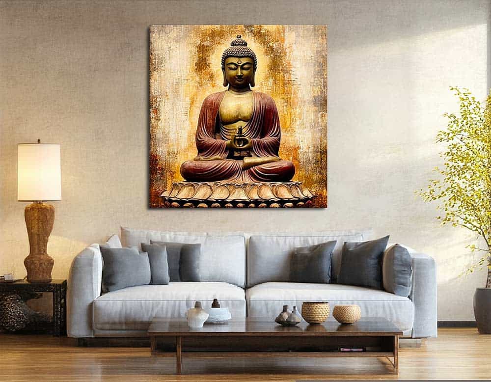 Buddha Wanddeko