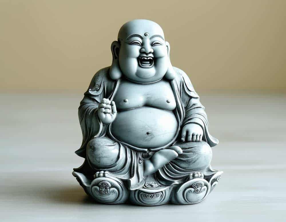 Lachender Buddha Figur
