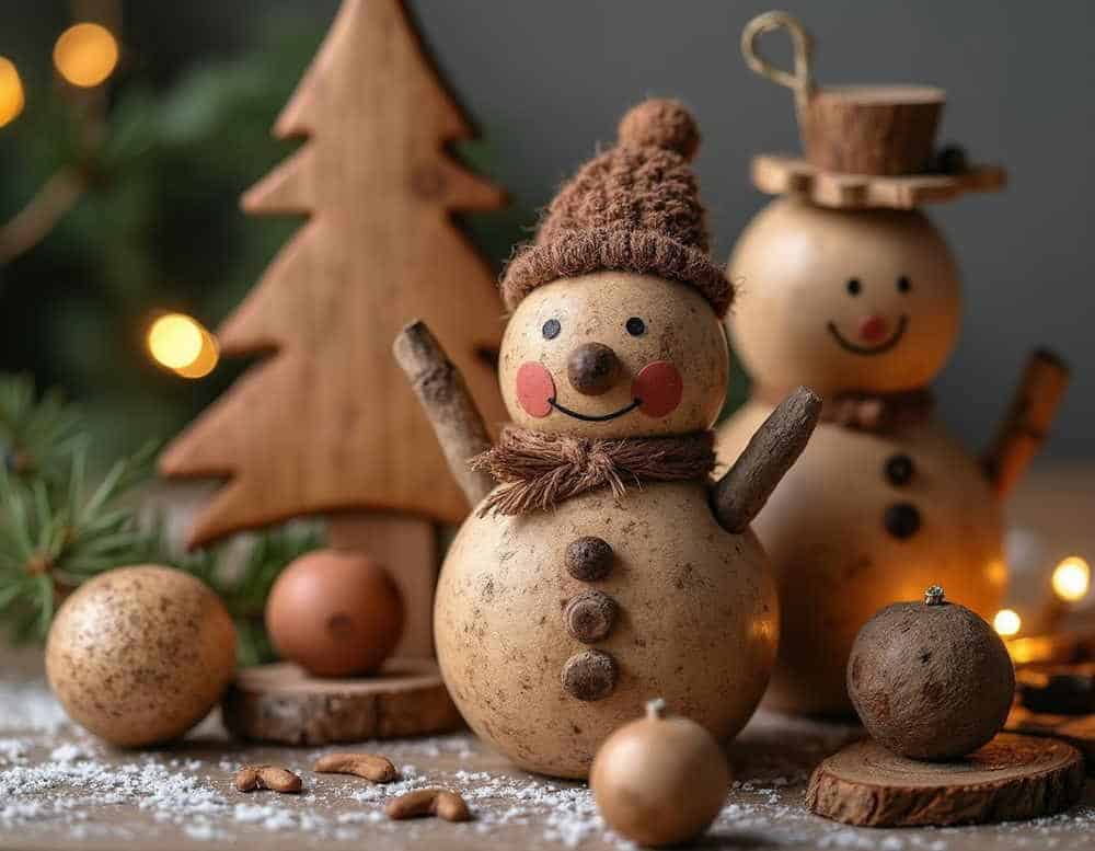 Rustikale Weihnachtsdeko