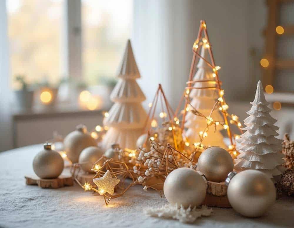 Weihnachtsdeko in modern