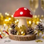 Glückspilz als Neujahrsdeko