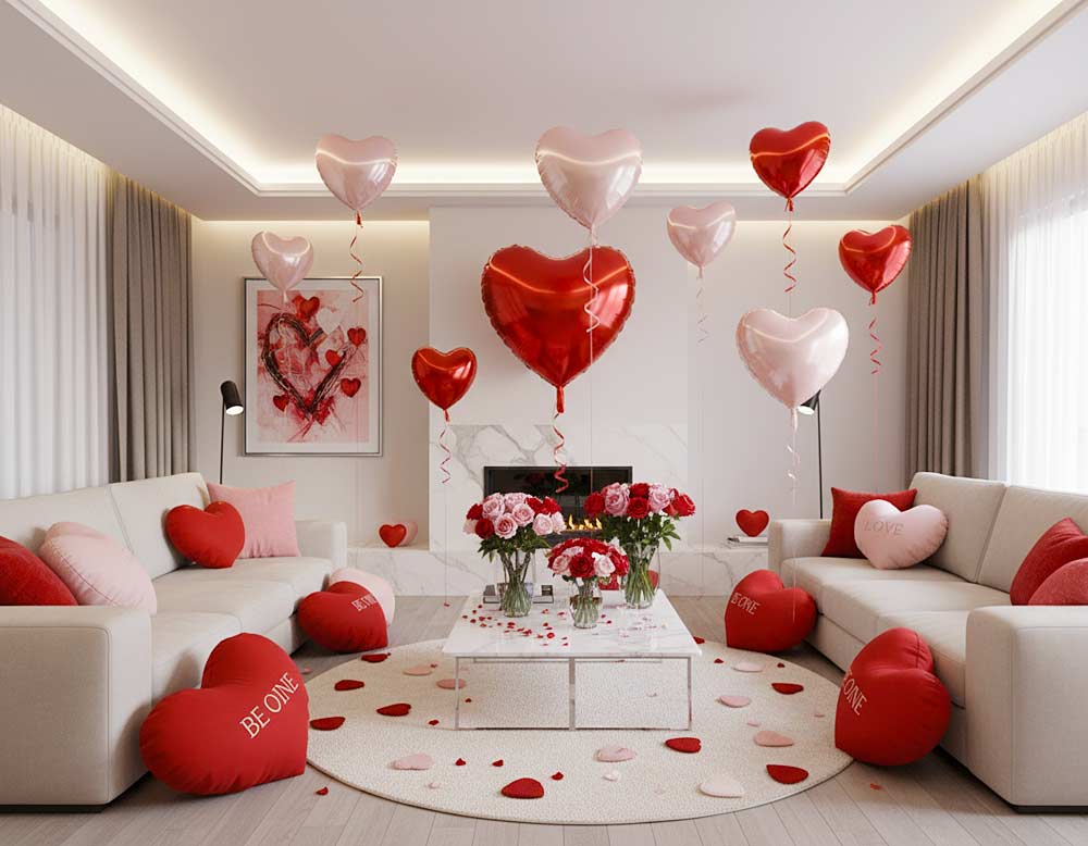 XXL Valentinstag Dekoration